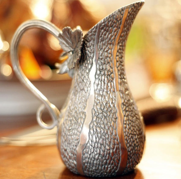 Pewter Gourd Table Pitcher