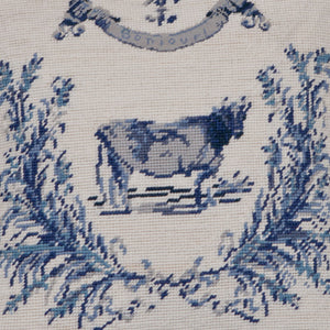 French Country Needlepoint Pillow