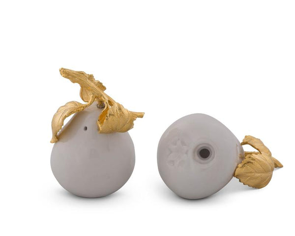 Golden Pear Salt & Pepper Set