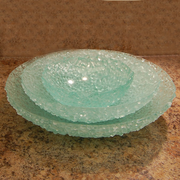 Handmade Recycled Glass Bowls