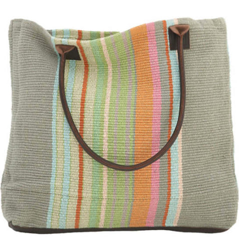 Woven Cotton Tote Bag