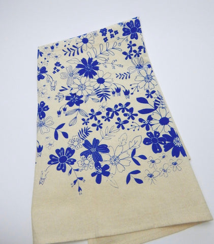 Vintage Floral Kitchen Towel