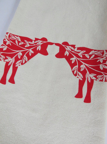 Cow Kitchen Dishcloth