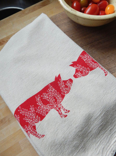 Pig Kitchen Dishcloth