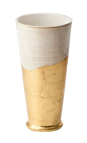 Gold Wave Vase