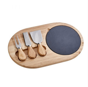 Slate and Wood Cheese Board