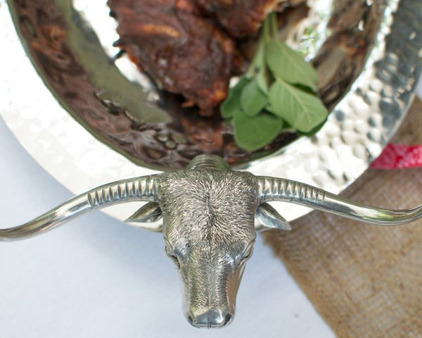 Long Horn Steer Tray
