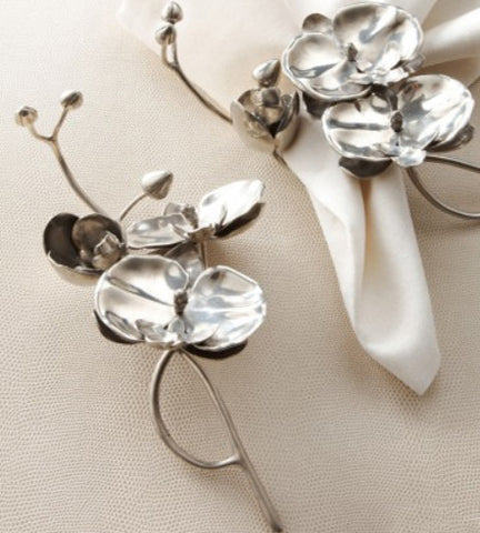 Orchid Napkin Rings