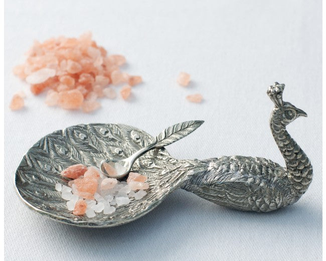 Peacock Salt Cellar
