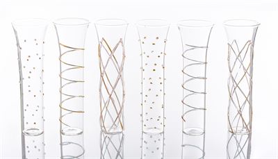 Razzle Champagne Flutes
