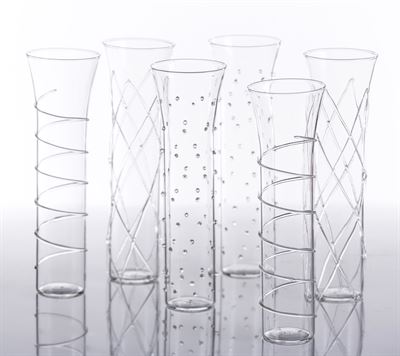 Razzle Champagne Flutes