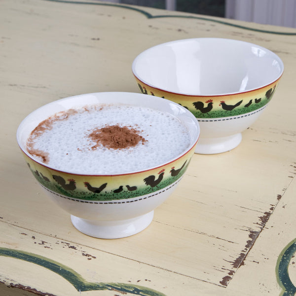 Faience Rooster Bistro Collection