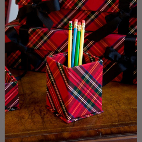 Royal Stewart Tartan Desk Set